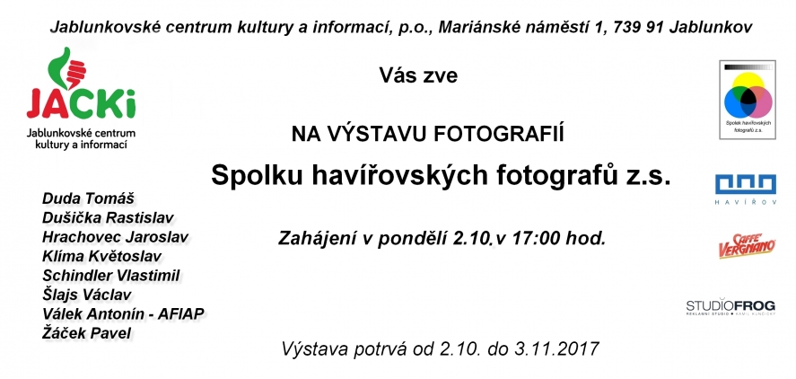 Výstava fotografií v Jablunkovském centru kultury a informací